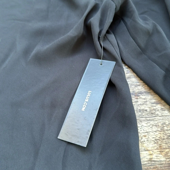 Lulus Elsie Black Long Sleeve Top size small - Picture 9 of 9